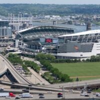 Paycor Stadium in Downtown Cincinnati on Thursday, April 23, 2026.