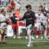 Arkansas Razorbacks head coach Ryan Silverfield four-tar wide receiver recruit