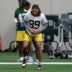Green Bay Packers Chase Claypool (89) during rookie minicamp Friday, May 1 2026, at the Don Hutson Center in Green Bay, Wisconsin.