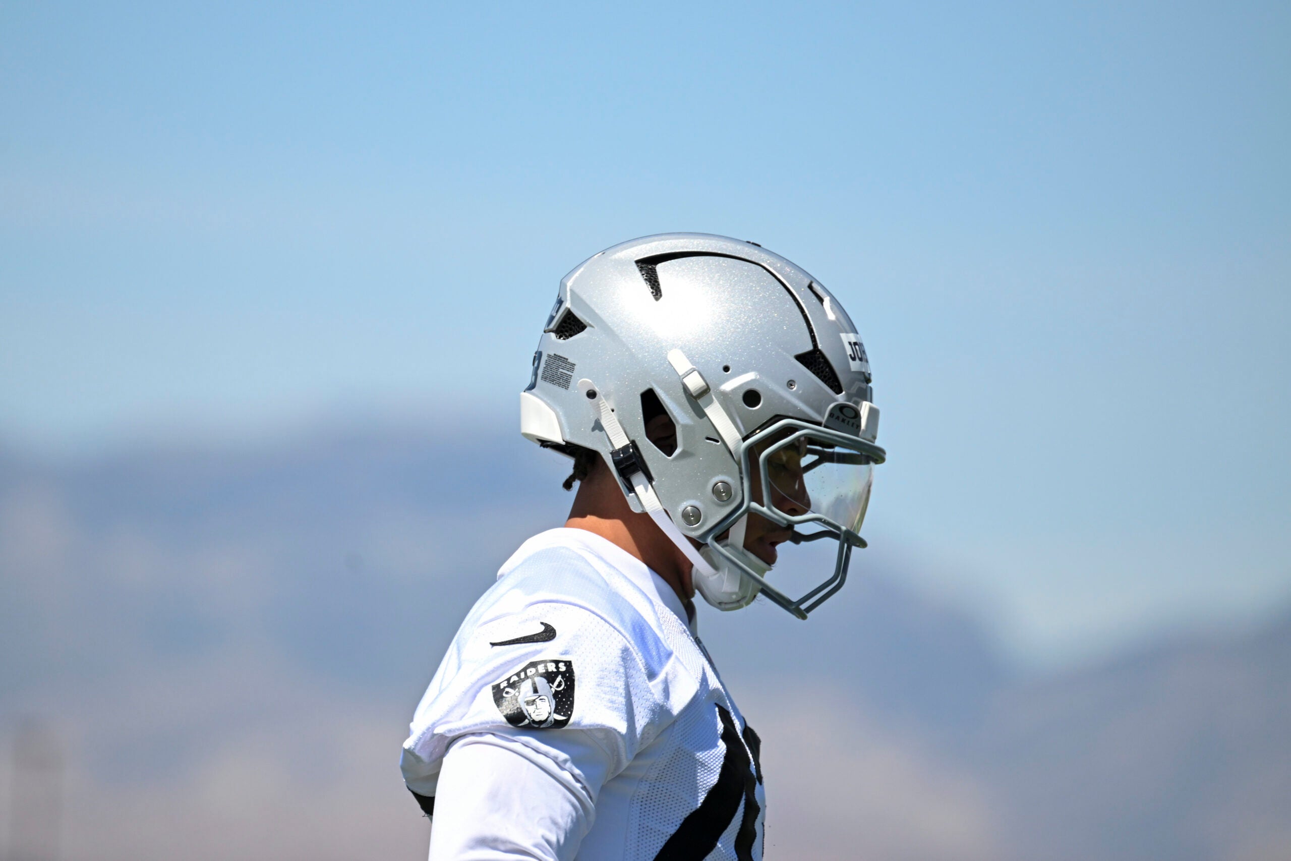 Las Vegas Raiders safety Dalton Johnson Arizona rookie