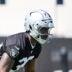 Las Vegas Raiders running back Mike Washington Jr.