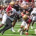 Sep 2, 2023; Chestnut Hill, Massachusetts, USA; Northern Illinois Huskies receiver Trayvon Rudolph (85) runs the ball during the first half against the Boston College Eagles at Alumni Stadium.