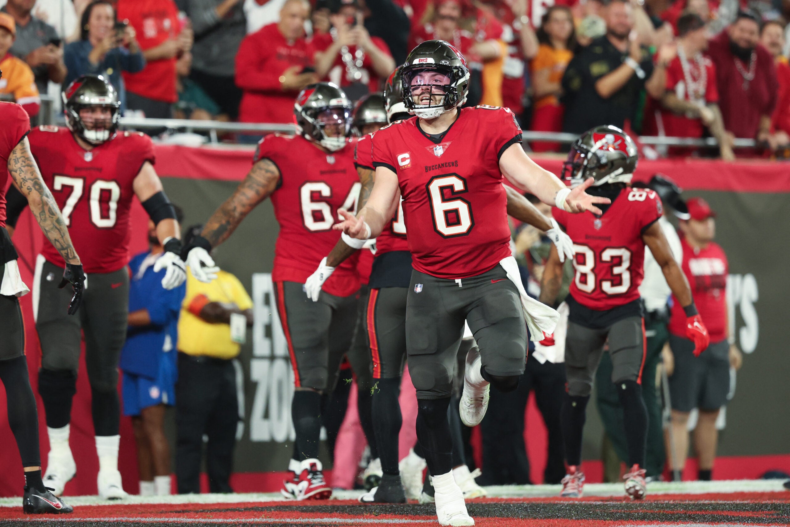 Baker Mayfield's contract includes a void date that could complicate negotiations with the Buccaneers.