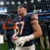 Oct 13, 2024; London, United Kingdom; Chicago Bears linebacker Jack Sanborn (57) after an NFL International Series game at Tottenham Hotspur Stadium.
