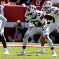 Oct 12, 2024; Tuscaloosa, Alabama, USA; South Carolina Gamecocks defensive tackle Monkell Goodwine (44) during the second half at Bryant-Denny Stadium.