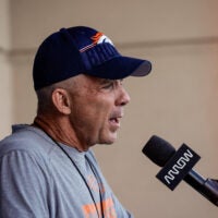 Denver Broncos head coach Sean Payton mandatory minicamp