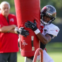 Benjamin Morrison missed the first day of Buccaneers mandatory minicamp due to a leg injury he suffered during OTAs.
