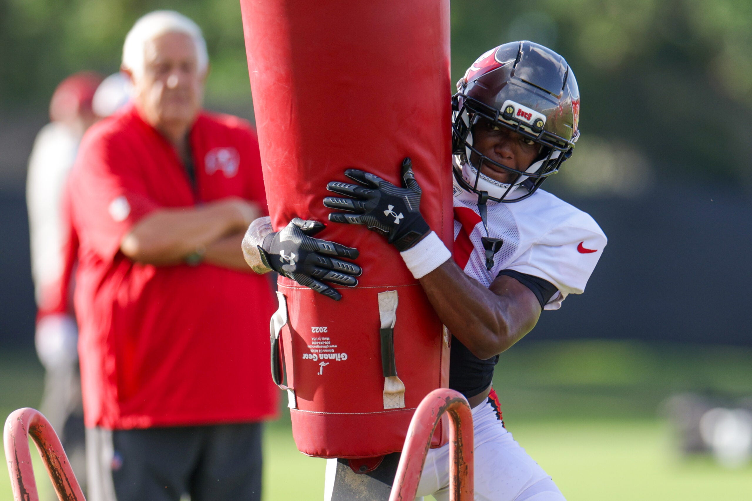 Benjamin Morrison missed the first day of Buccaneers mandatory minicamp due to a leg injury he suffered during OTAs.