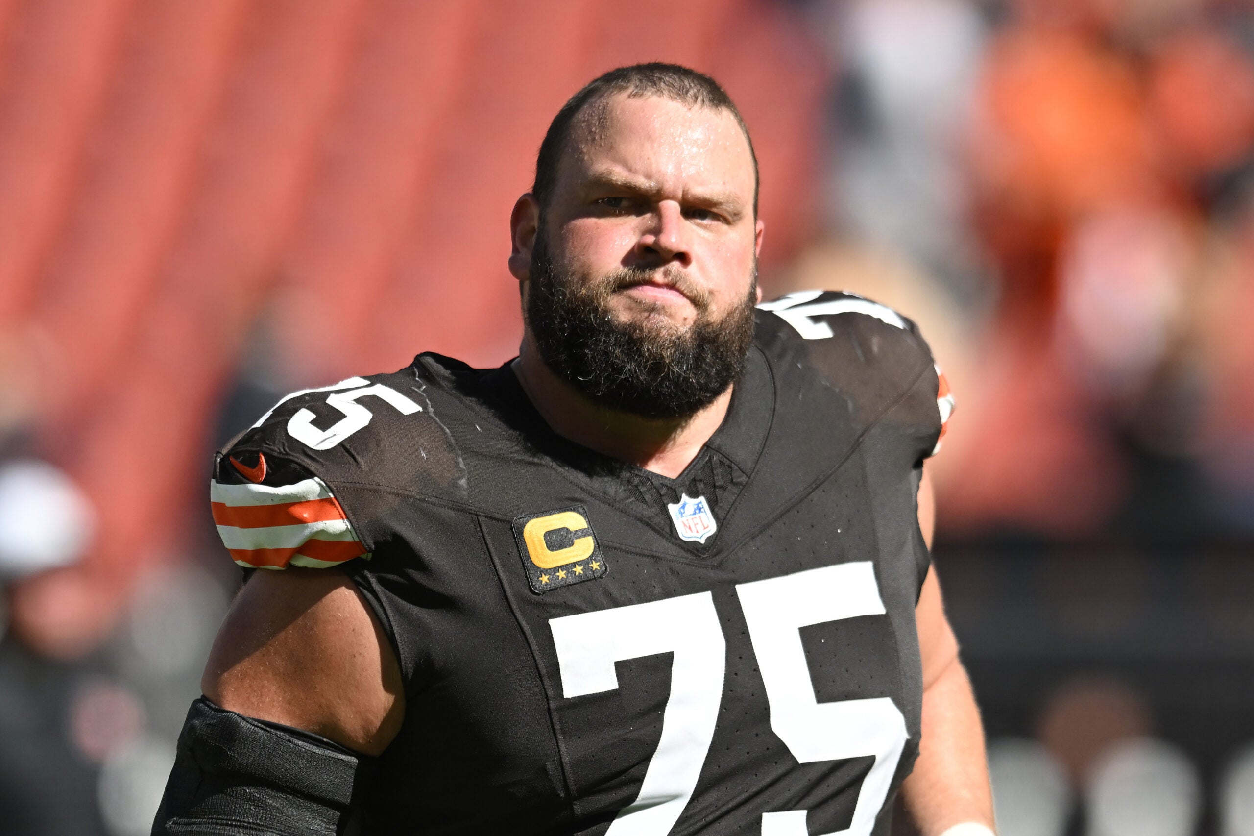 Joel Bitonio announced his retirement from the NFL on Tuesday.