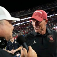 Oklahoma Sooners head coach Brent Venables land cornerback Gabriel osborne