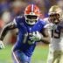 Florida running back Jadan Baugh (13) runs in for a touch down during the second half of an NCAA football game at Steve Spurrier Field at Ben Hill Griffin Stadium in Gainesville, FL on Saturday, November 29, Florida beat Florida State 40-21.2025. Alan Youngblood/Gainesville Sun