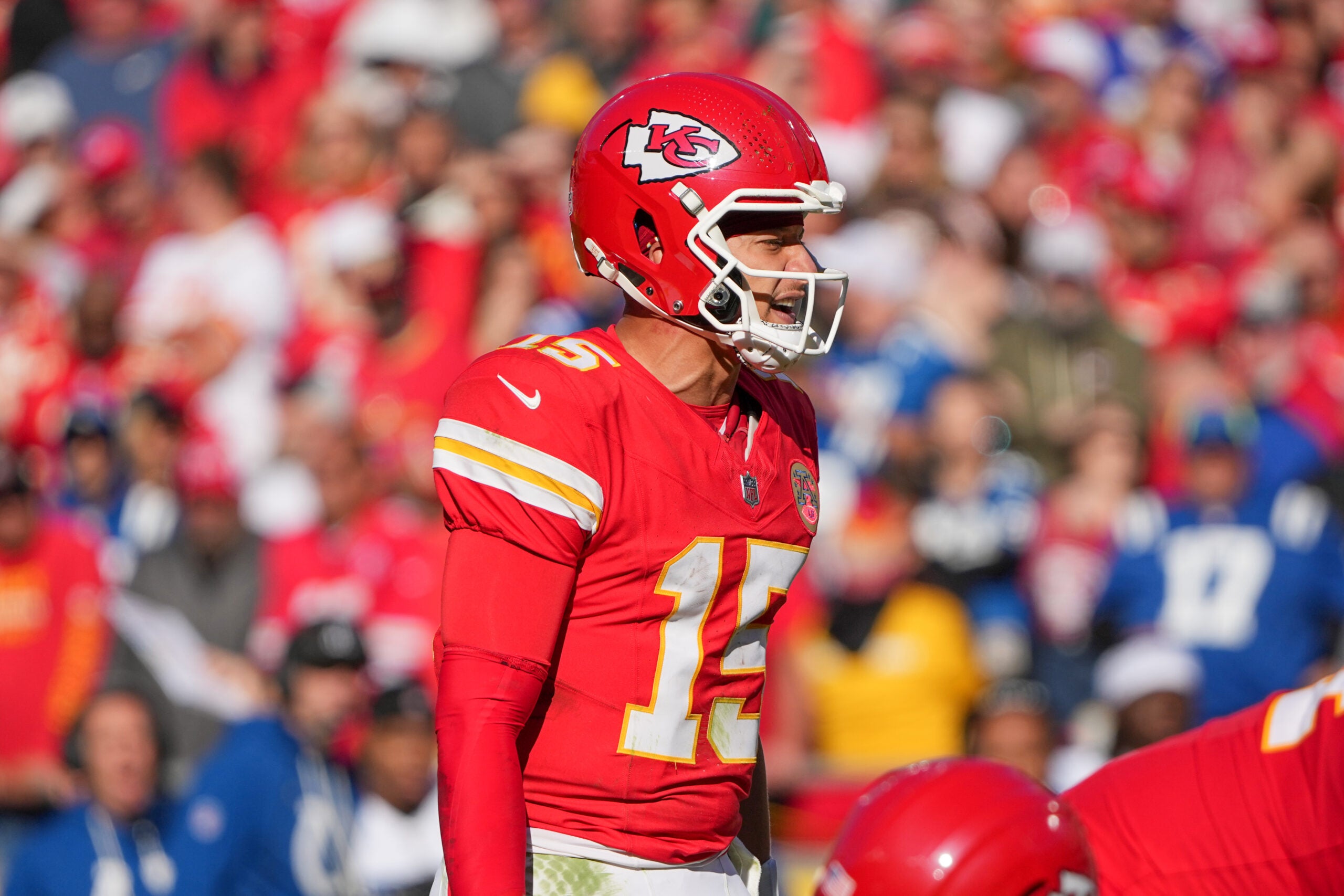 Kansas City Chiefs quarterback Patrick Mahomes
