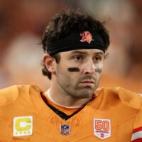 Baker Mayfield's contract negotiations with the Buccaneers are a big talking point, right now.