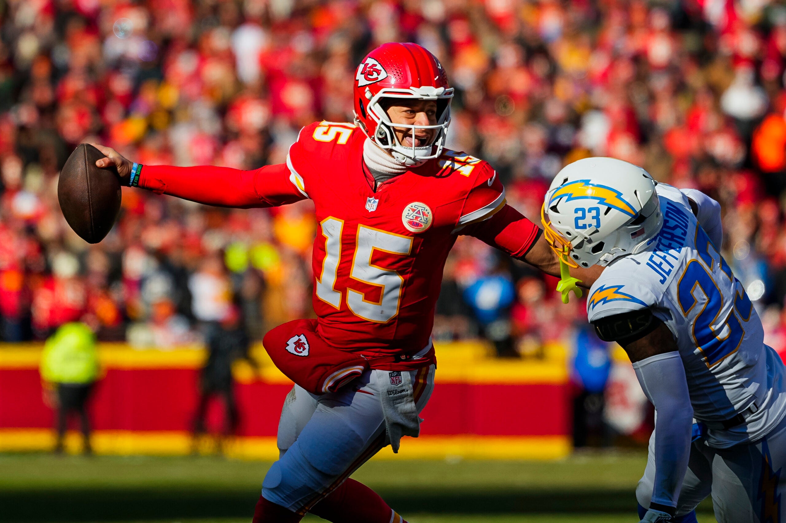 Kansas City Chiefs quarterback Patrick Mahomes
