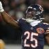 Chicago Bears running back Kyle Monangai (25) against the Green Bay Packers during their wild-card playoff football game Saturday, January 10, 2026, at Soldier Field in Chicago, Illinois. The Bears defeated the Packers 31-27. Wm.