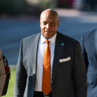 Mar 30, 2026; Phoenix, AZ, USA; Chicago Bears president Kevin Warren during the 2026 NFL Annual League Meeting at the Arizona Biltmore.