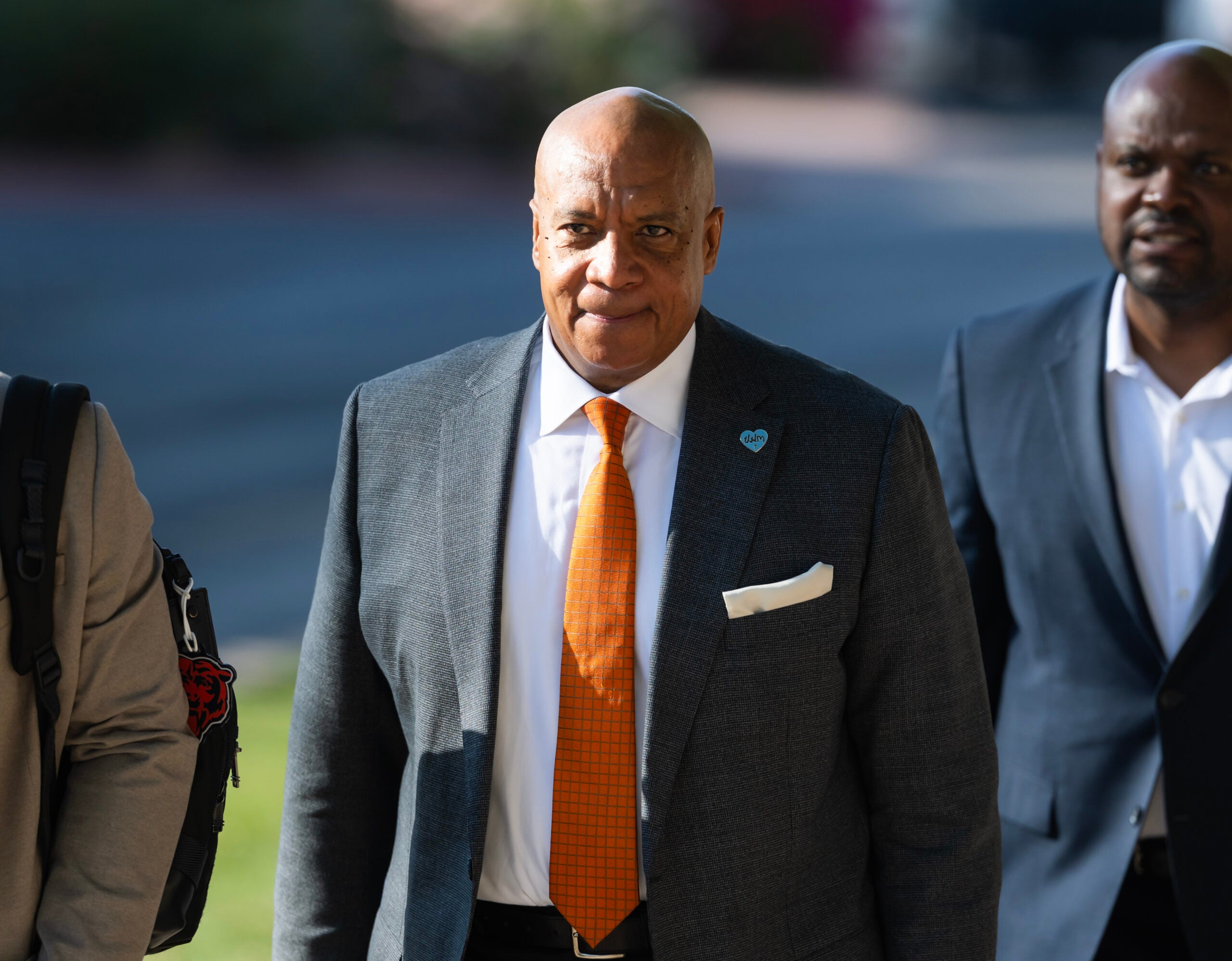 Mar 30, 2026; Phoenix, AZ, USA; Chicago Bears president Kevin Warren during the 2026 NFL Annual League Meeting at the Arizona Biltmore.