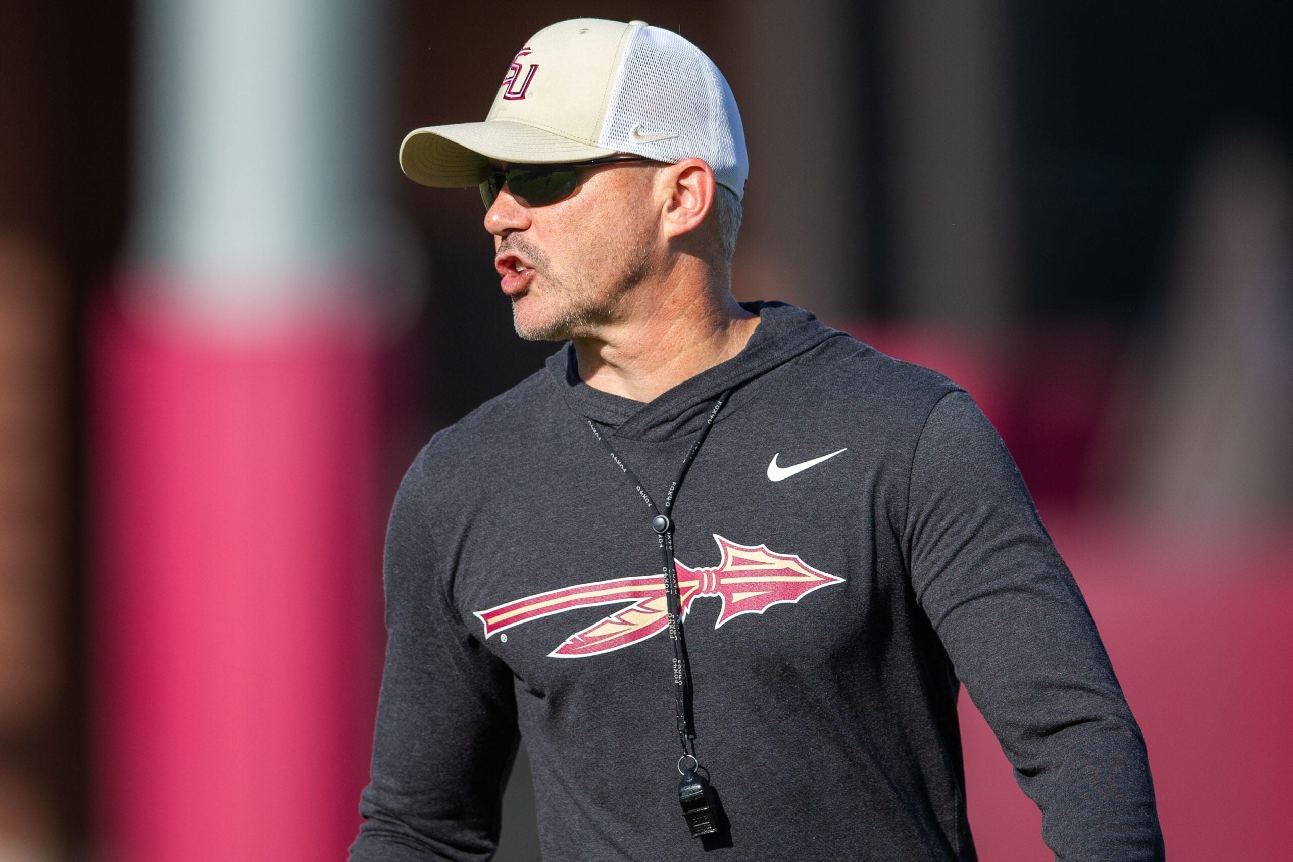 Florida State head coach Mike Norvell 2027 RB tai phillips