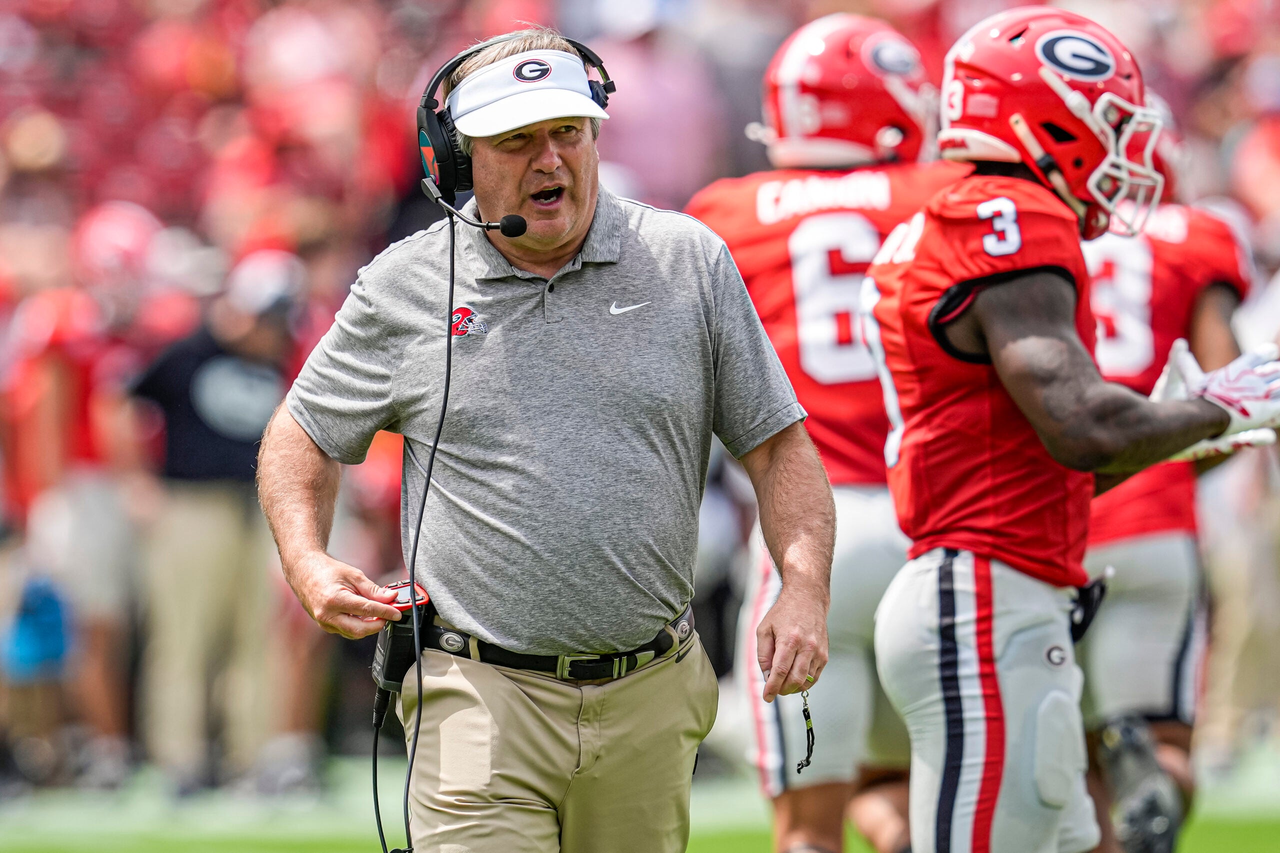 Georgia Bulldogs head coach Kirby Smart 2027 recruiting class