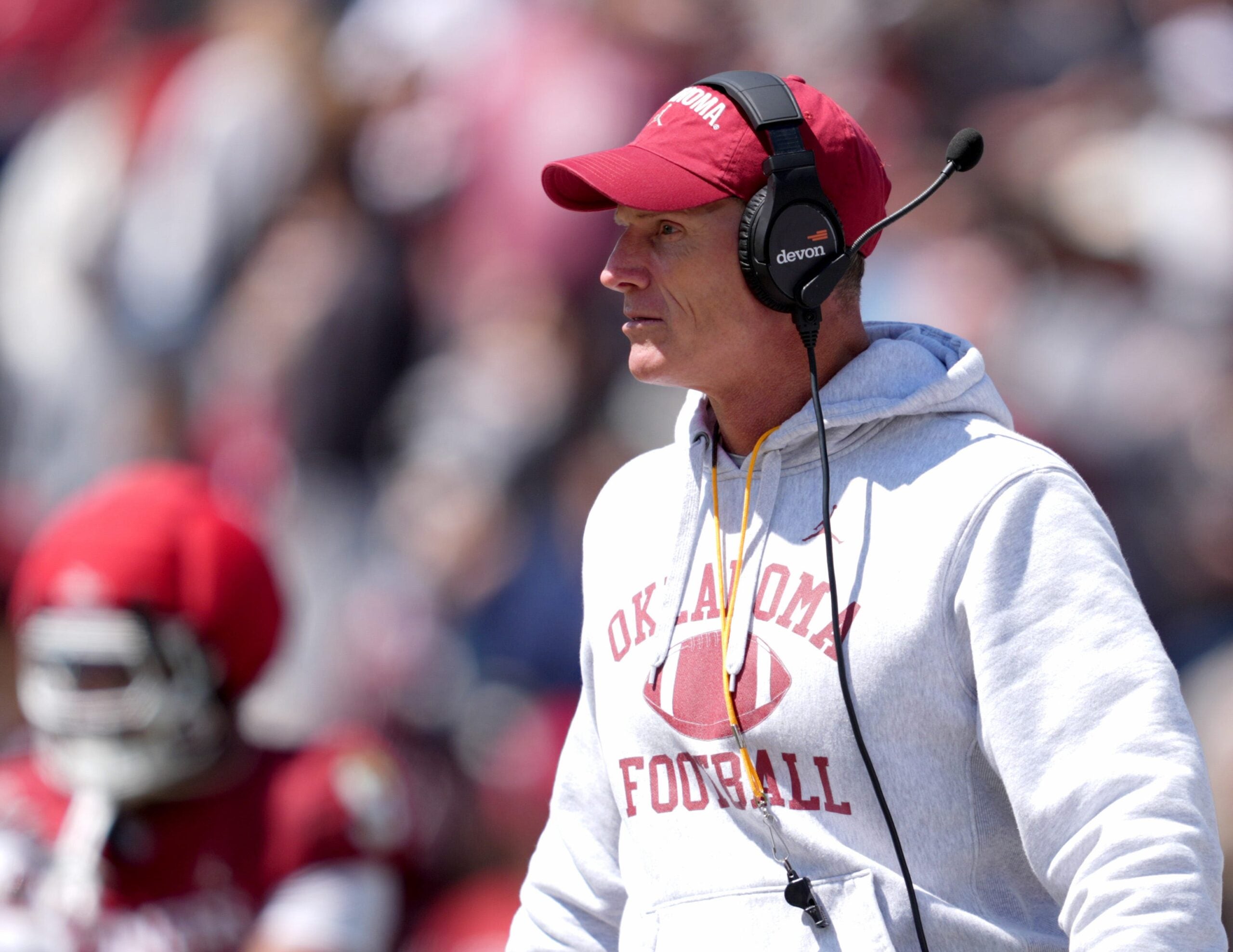 Oklahoma Sooners head coach Brent Venables recruiting