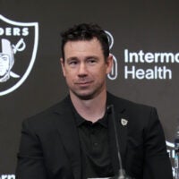Las Vegas Raiders head coach OTAs wide receiver room
