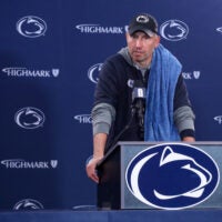 Penn State Nittany Lions head coach Matt Campbell 2027 recruit flip to West Virginia