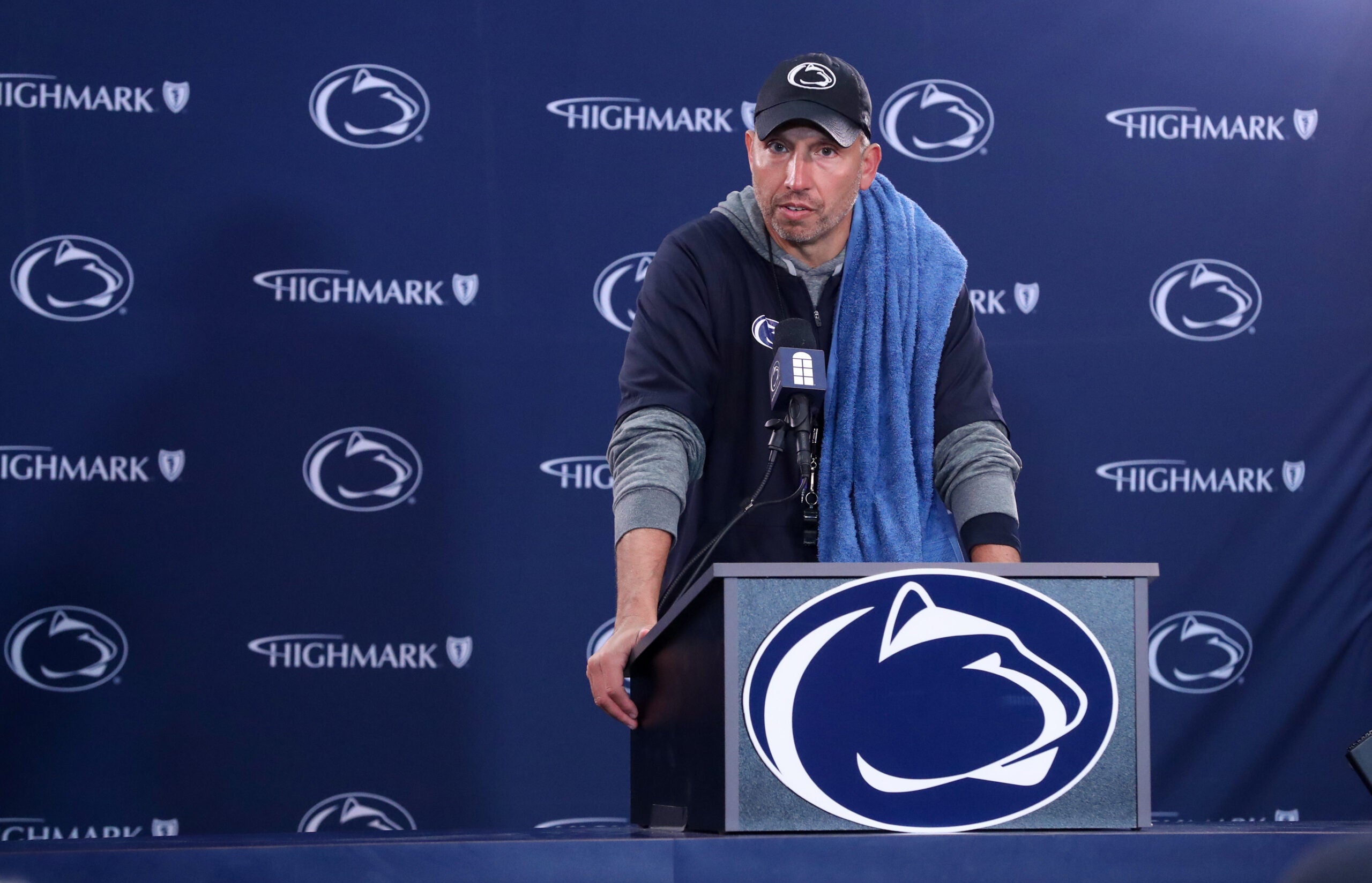 Penn State Nittany Lions head coach Matt Campbell 2027 recruit flip to West Virginia
