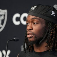 Las Vegas Raiders running back Ashton Jeanty