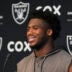 Las Vegas Raiders defensive end Malcolm Koonce OTAs