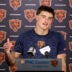 Jun 9, 2026; Lake Forest, IL, USA; Chicago Bears tight end Colston Loveland speaks during Minicamp at Halas Hall.