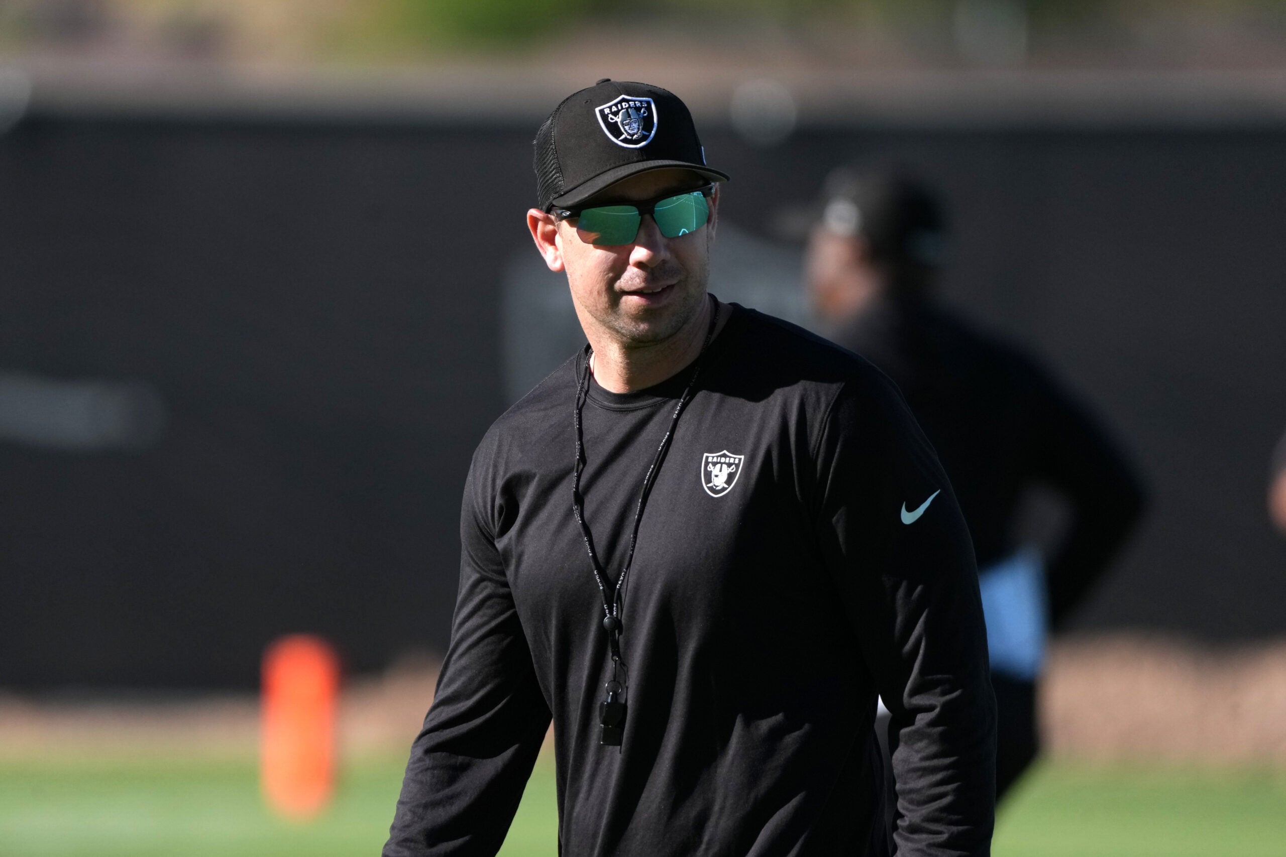 Las Vegas Raiders head coach Klint Kubiak