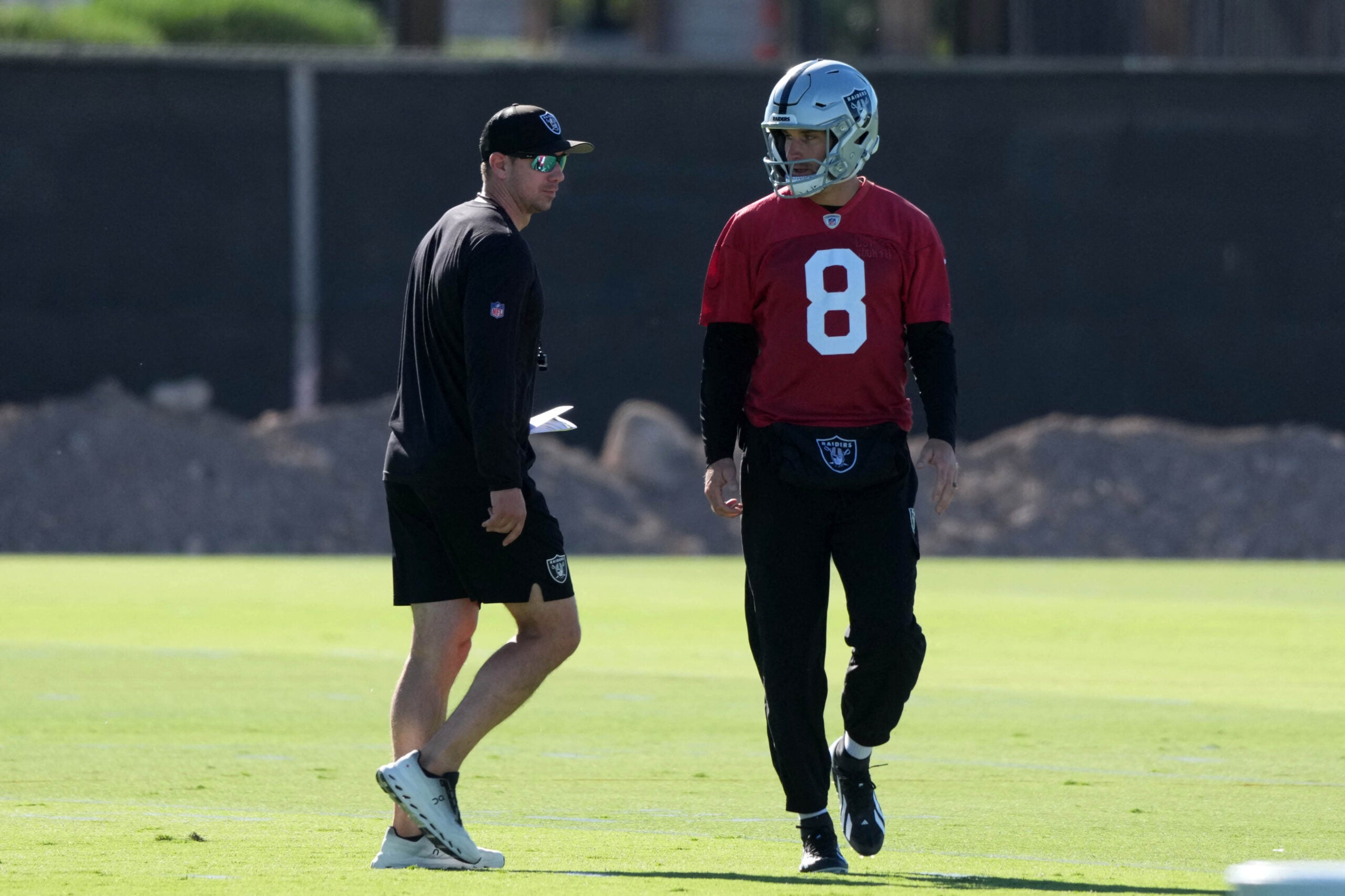 Las Vegas Raiders quarterback Kirk Cousins