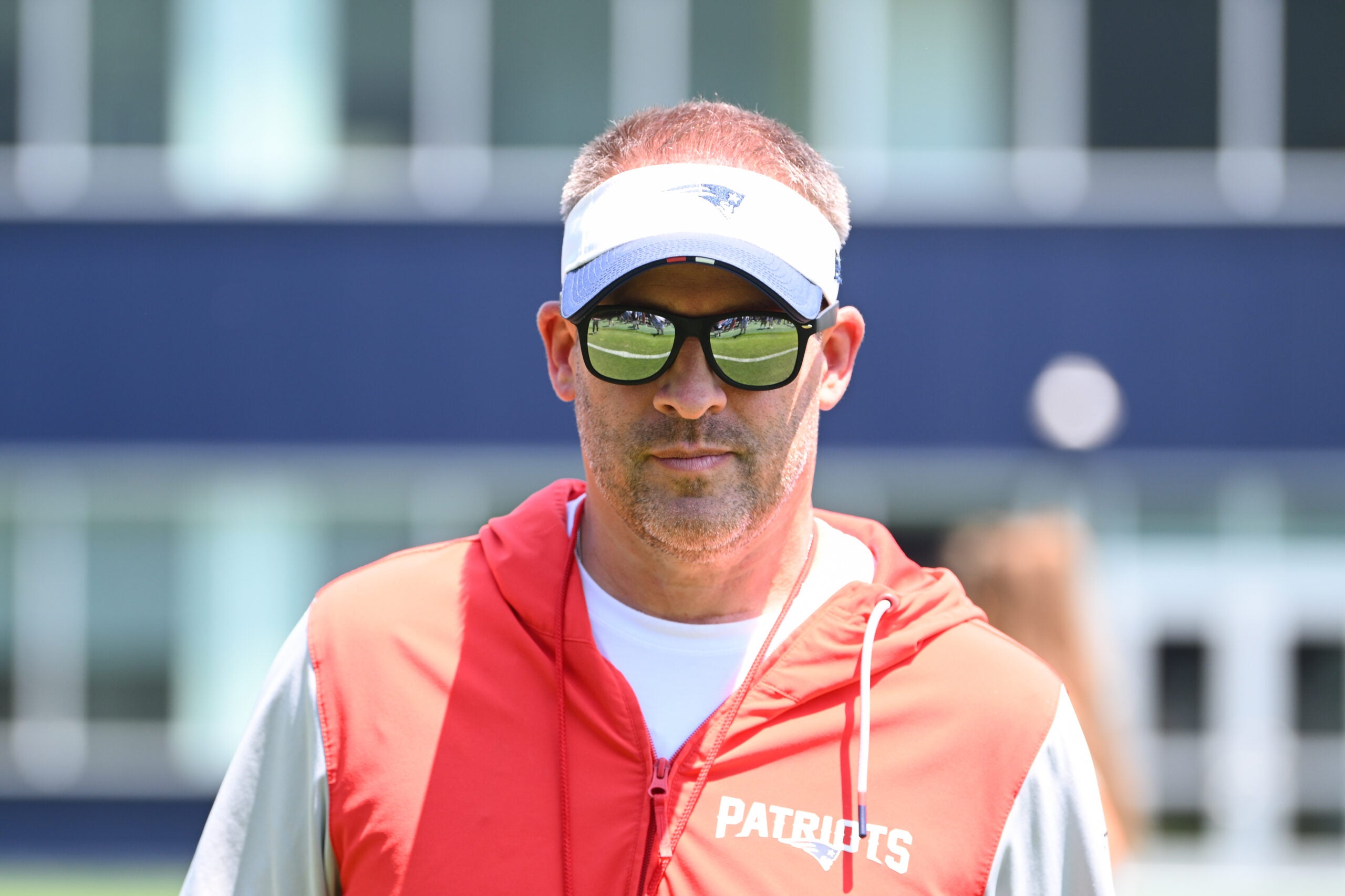 Las Vegas Raiders former head coach Josh McDaniels New England Patriots offensive coordinator