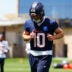 Denver Broncos quarterback Bo Nix