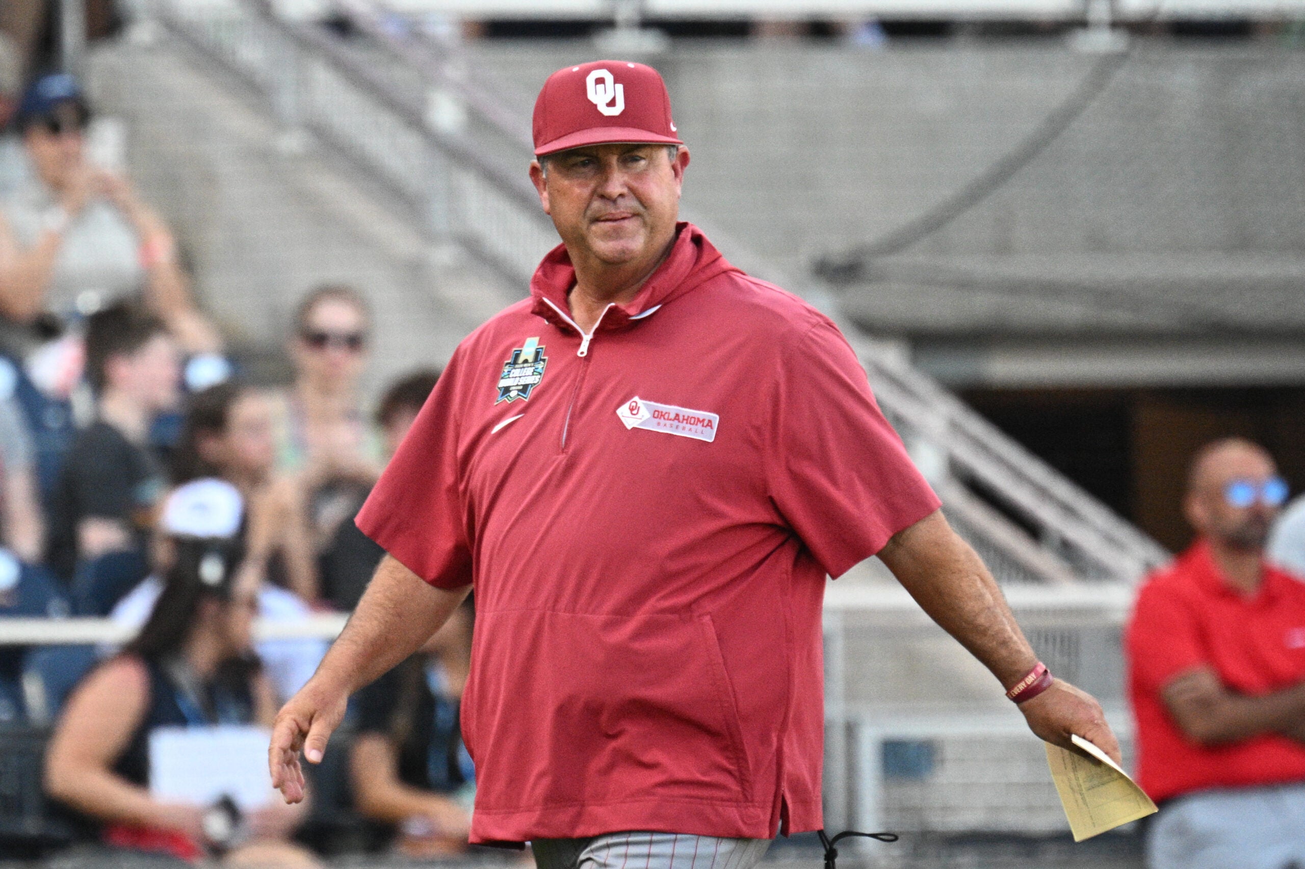Oklahoma Sooners head coach Skip Johnson