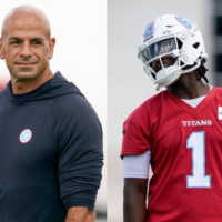 Tennessee Titans minicamp Cam Ward Robert Saleh