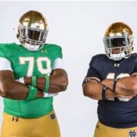 2027 Notre Dame offensive line target Albert Simien