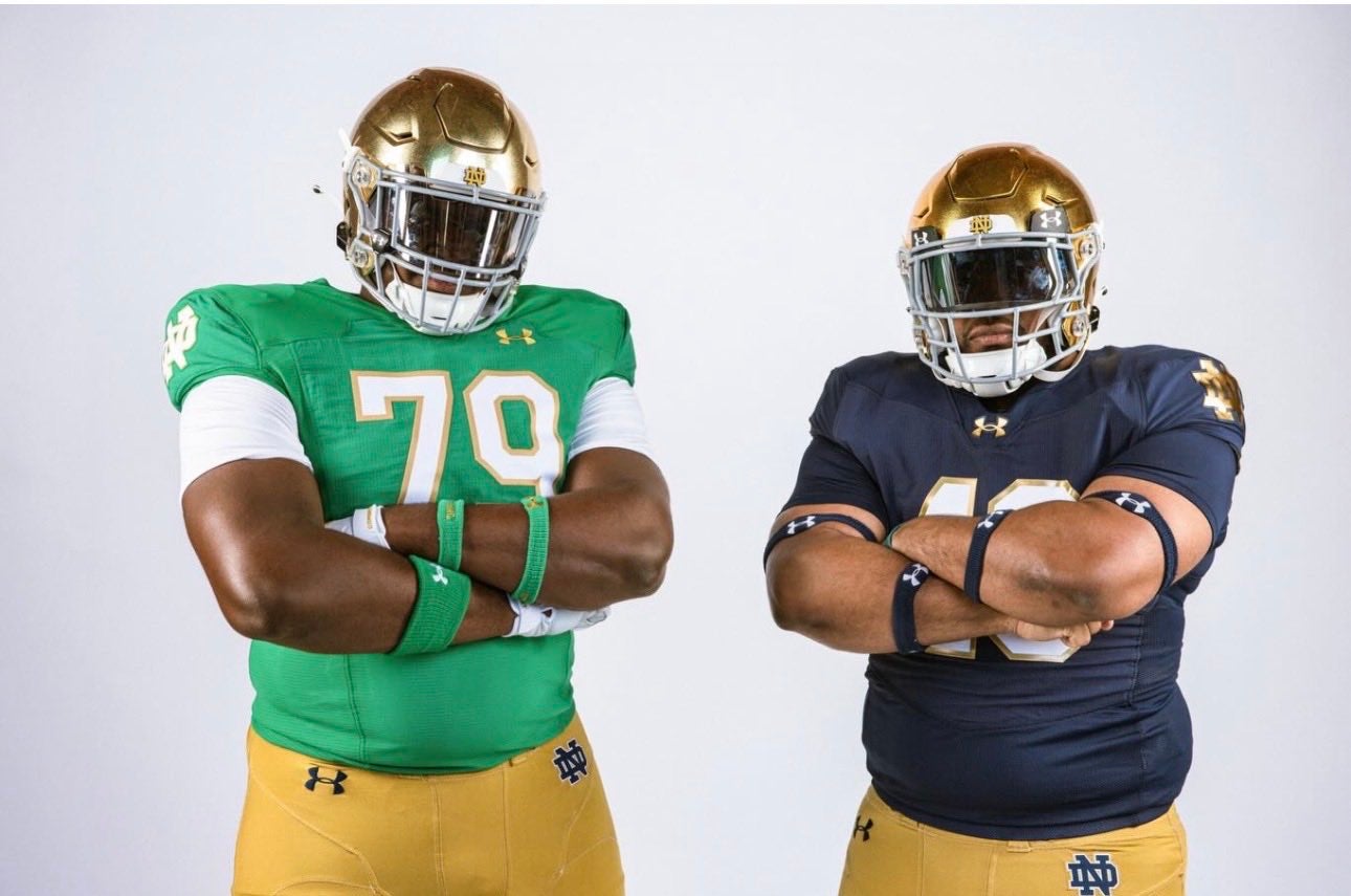 2027 Notre Dame offensive line target Albert Simien