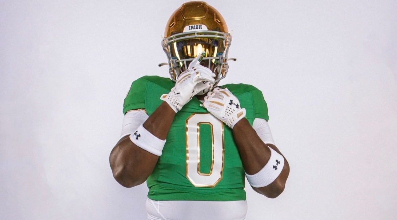 Notre Dame defensive tackle commit Segun Alexander