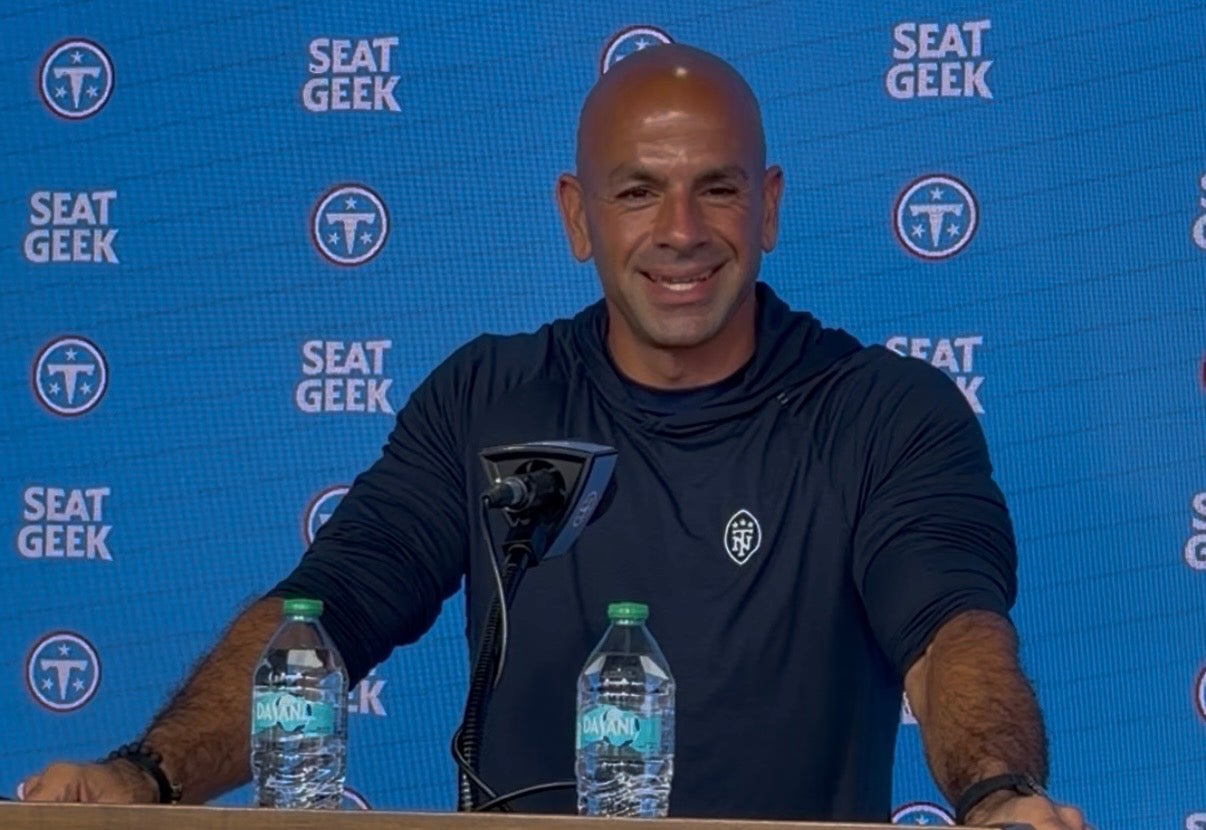 Tennessee Titans OTA schedule Robert Saleh Carnell Tate