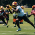 New Commanders tight end Chigoziem Okonkwo is already making a positive impact during OTAs.