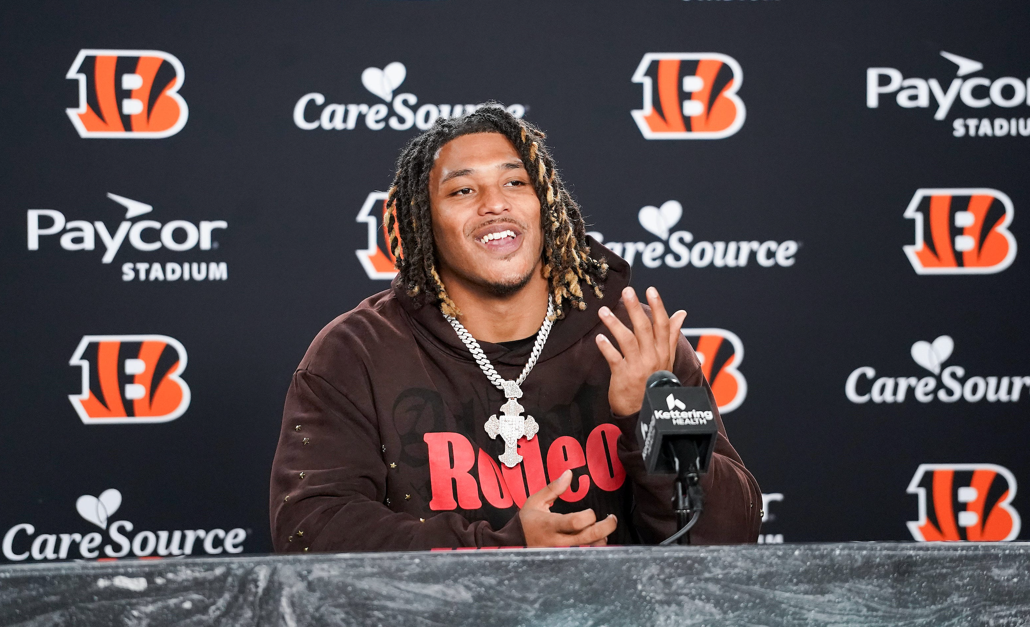 Cincinnati Bengals rookie defensive end Cashius Howell