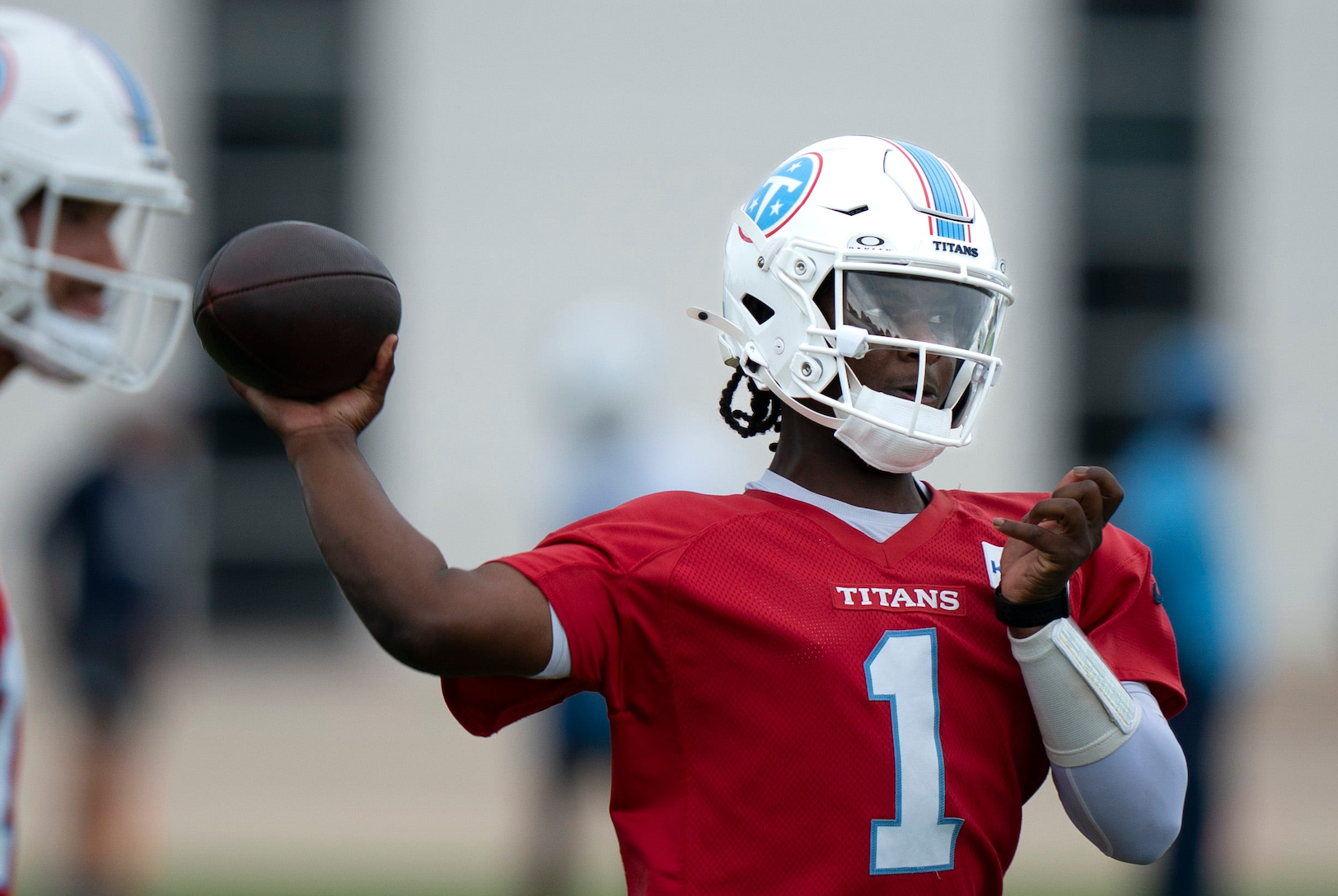 Tennessee Titans Cam Ward OTA
