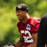 Sonny Styles is showing the Commanders he has the work ethic it takes to be a great player in the NFL.