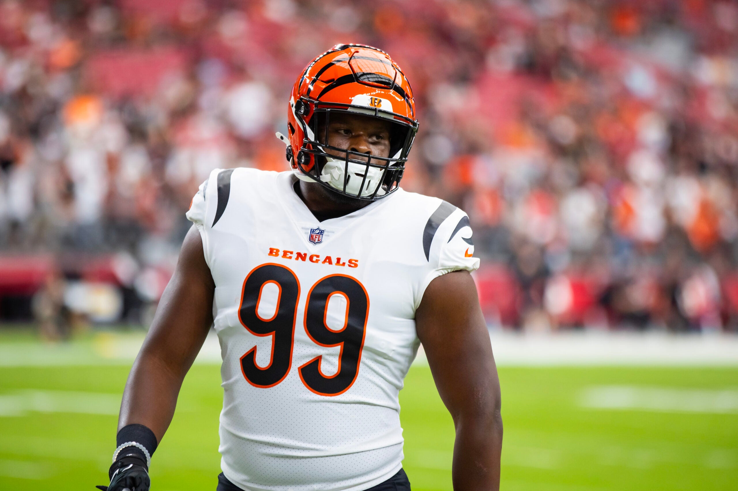 Cincinnati Bengals defensive end Myles Murphy