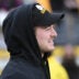 Dec 23, 2023; Pittsburgh, Pennsylvania, USA; Pittsburgh Steelers quarterback Kenny Pickett (8) watches from the sidelines before a game against the Cincinnati Bengals at Acrisure Stadium.