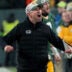 Jan 7, 2024; Green Bay, Wisconsin, USA; Green Bay Packers head coach Matt LaFleur celebrates as the clock winds down during the fourth quarter against the Chicago Bears at Lambeau Field.