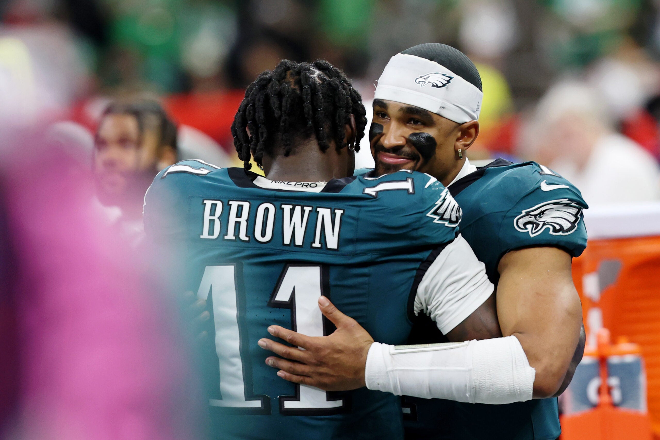 A.J. Brown trade Jalen Hurts Philadelphia Eagles Skip Bayless