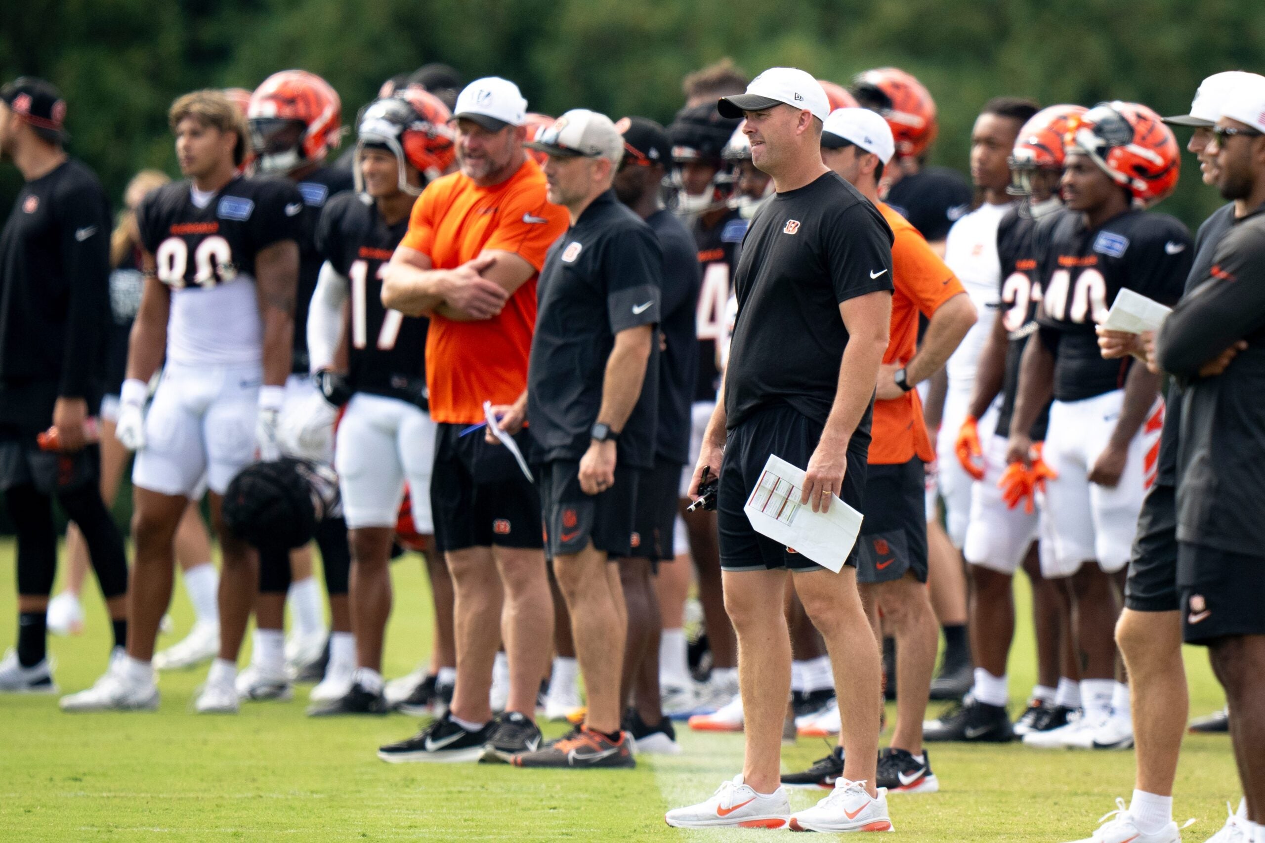 Bengals head coach Zac Taylor