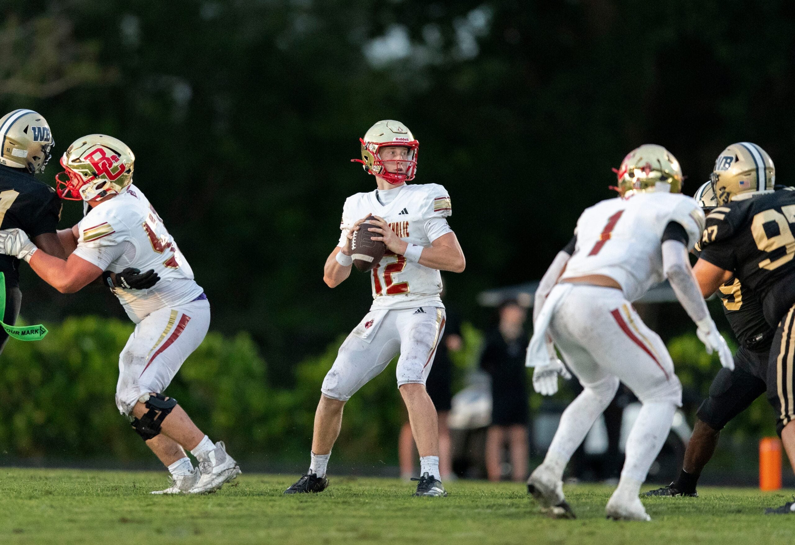 during the Adidas Football Classic in Boca Raton, Florida, on September 5, 2025.